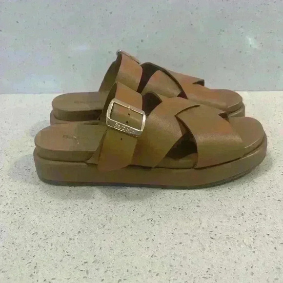 Barbour Annalise Leather Mule Sandals - Picture 2 of 5